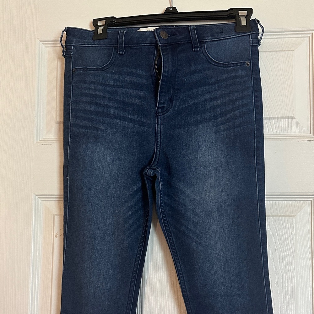 Abercrombie & Fitch Dark Indigo Skinny Jeans